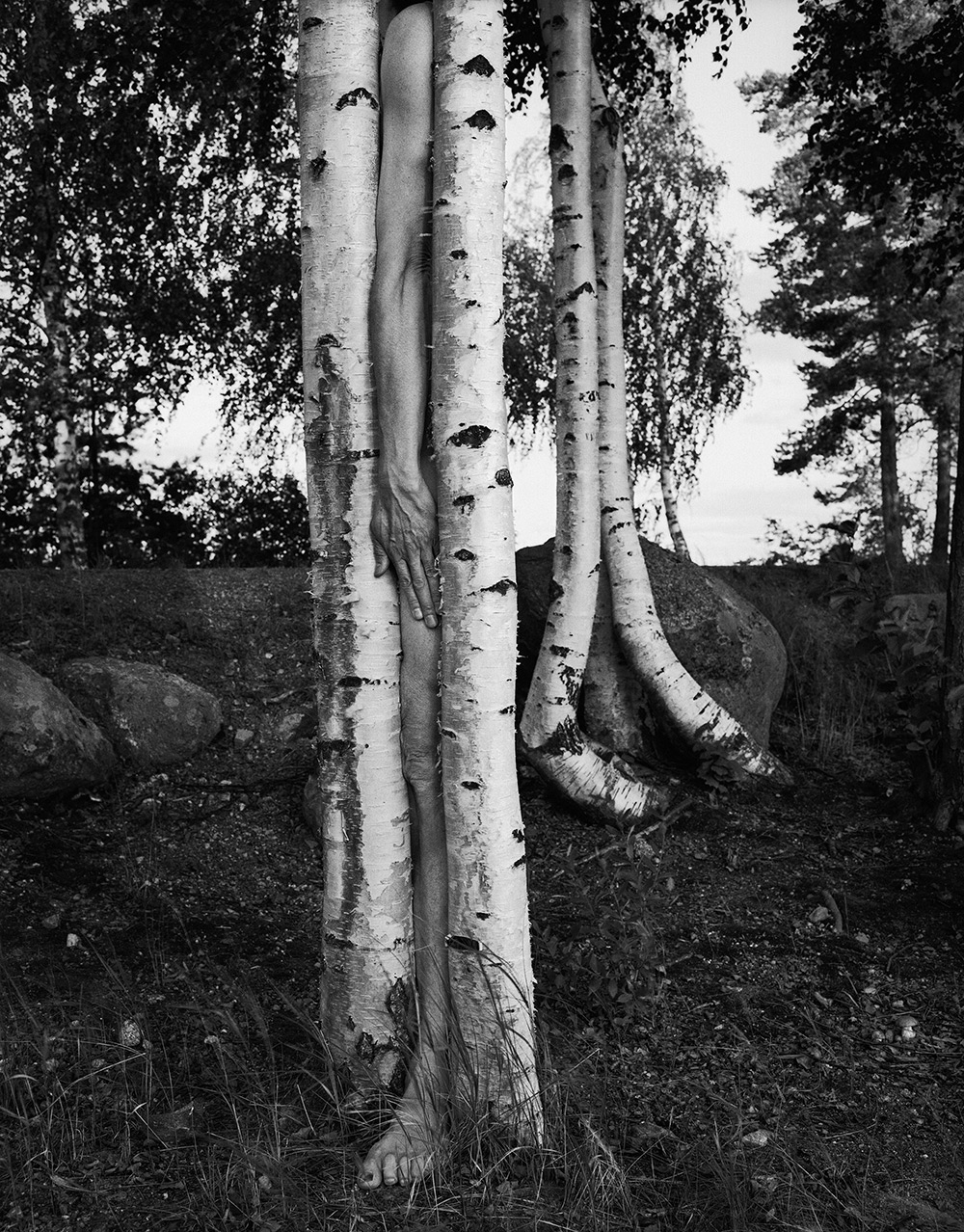 Фотограф Arno Rafael Minkkinen и его автопортреты, как символ единения с природой Фотограф Arno Rafael Minkkinen и его автопортреты, как символ единения с природой