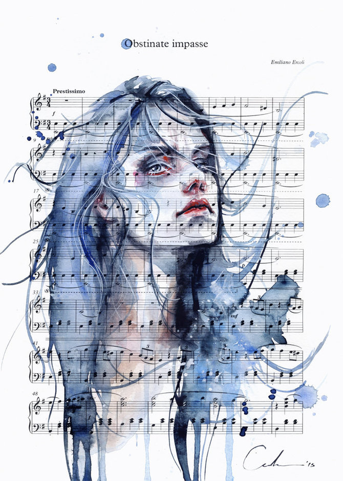 Новые акварели Silvia Pelissero Новые акварели Silvia Pelissero