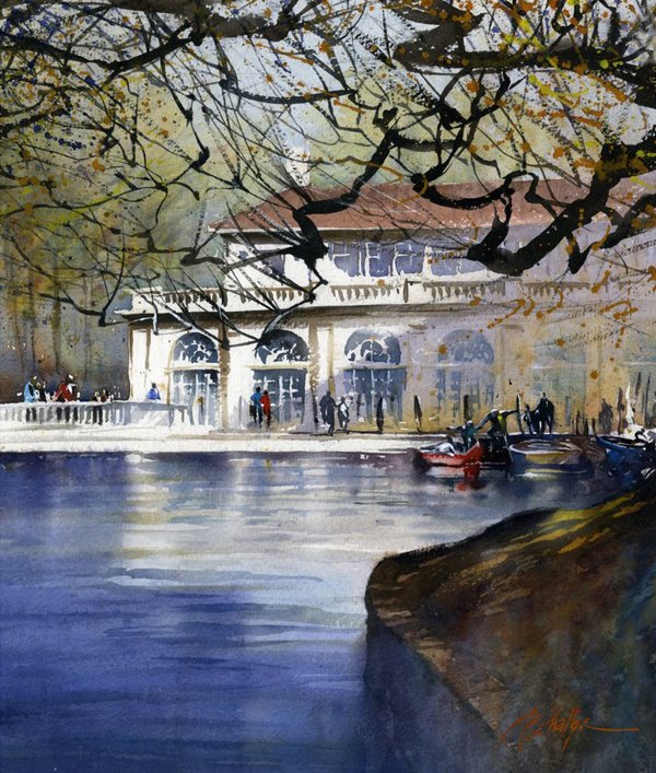 Акварельная живопись от Томаса Шаллера (Thomas Schaller)