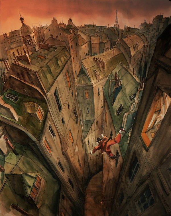 Иллюстратор Olivier Bonhomme