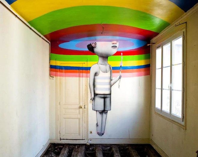 Стрит-арт от Globepainter
