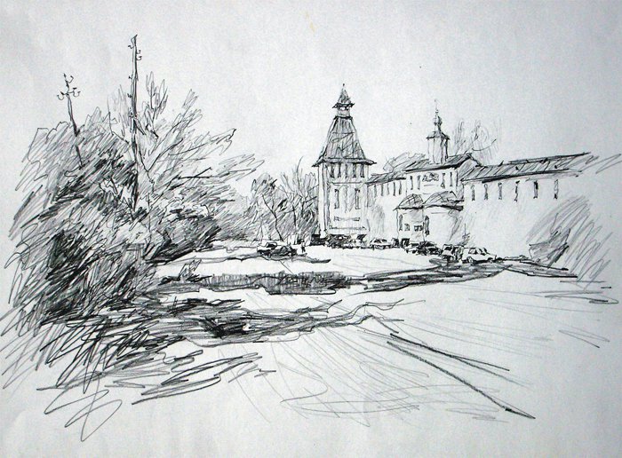 Графика карандашом
